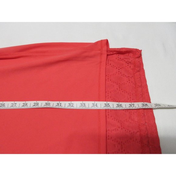 Isaac‎ Mizrahi cap sleeve eyelet lace overlay dress READ - Picture 8 of 12